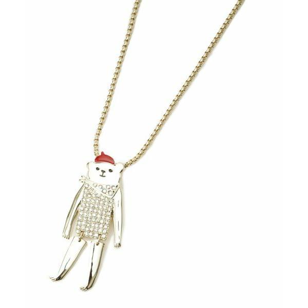 CARA O CRUZ / キャラ・オ・クルス ベアモチーフ2wayペンダント【35th】