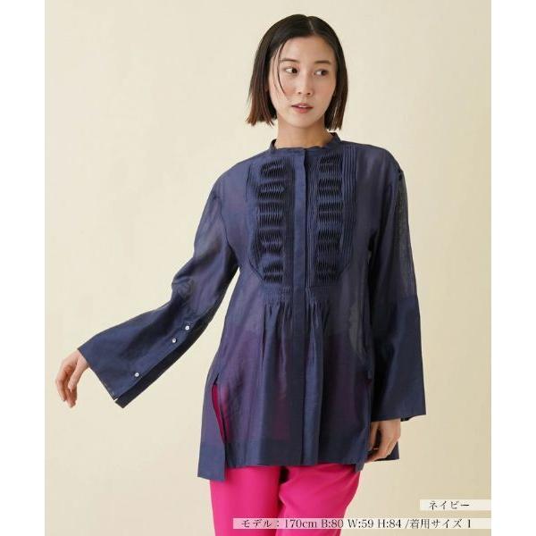 NEMIKA / ネミカ タックプリーツブラウス【MARILYN MOON】