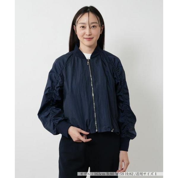 NEMIKA / ネミカ ギャザースリーブブルゾン【NEMIKA】