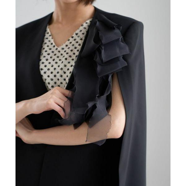 NEMIKA / ネミカ 【セレモニー】フリルシフォンコサージュ【NEMIKA】