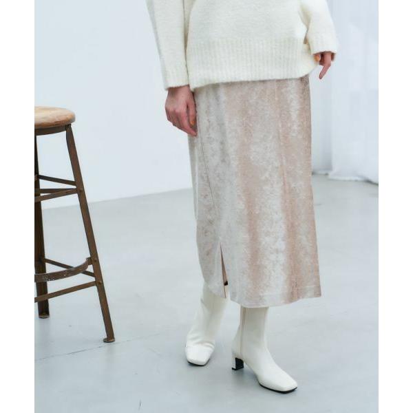 NEMIKA / ネミカ 【大草直子さん×NEMIKA】ベロアロングスカート