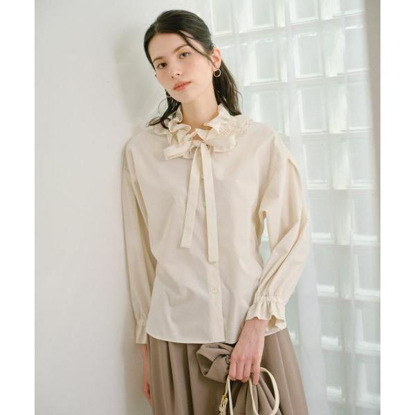 NEMIKA / ネミカ フリルリボンブラウス【NEMIKA】