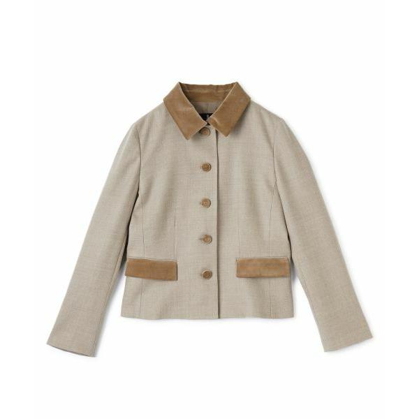 LANVIN COLLECTION / ランバン コレクション ウールサキソニージャケット