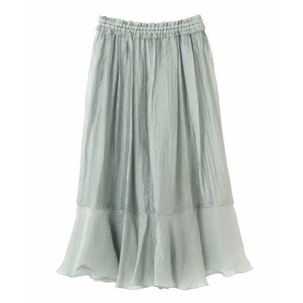 LANVIN COLLECTION / ランバン コレクション オーガンジーナイロンスカート