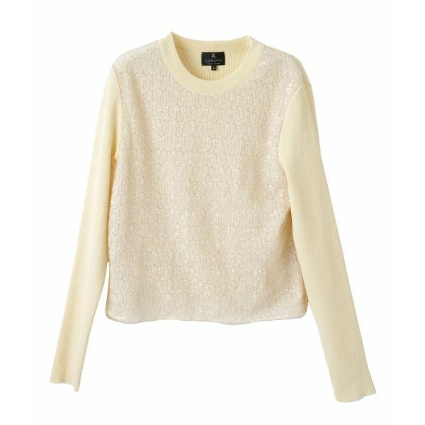 LANVIN COLLECTION / ランバン コレクション スパンコールセーター
