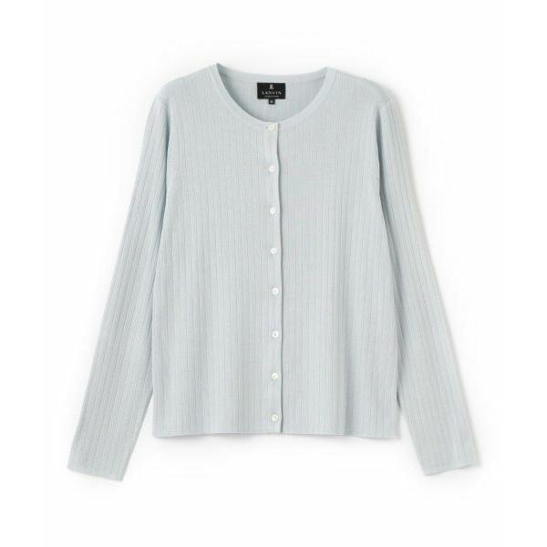 LANVIN COLLECTION / ランバン コレクション リブデザインカーディガン