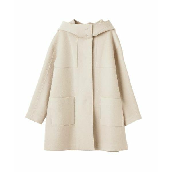 LANVIN COLLECTION / ランバン コレクション フードデザインコート