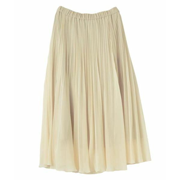 LANVIN COLLECTION / ランバン コレクション シフォンプリーツスカート