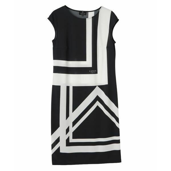 LANVIN COLLECTION / ランバン コレクション ジオメトリック・ワンピース