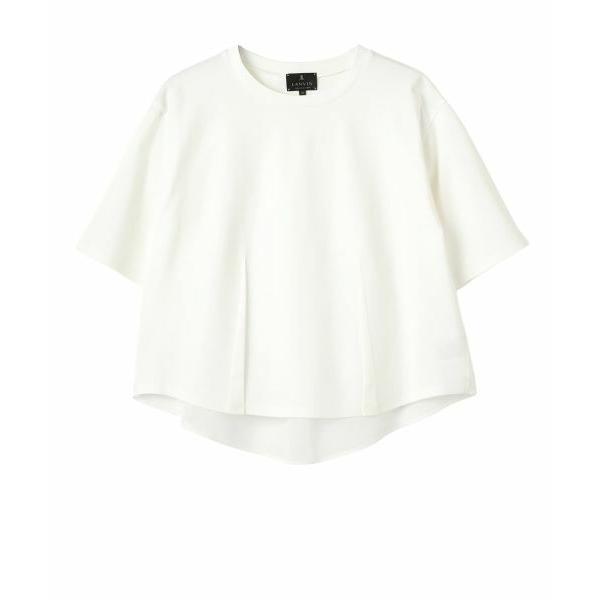 LANVIN COLLECTION / ランバン コレクション ジャージ×オーガンジー ハイブリッド...