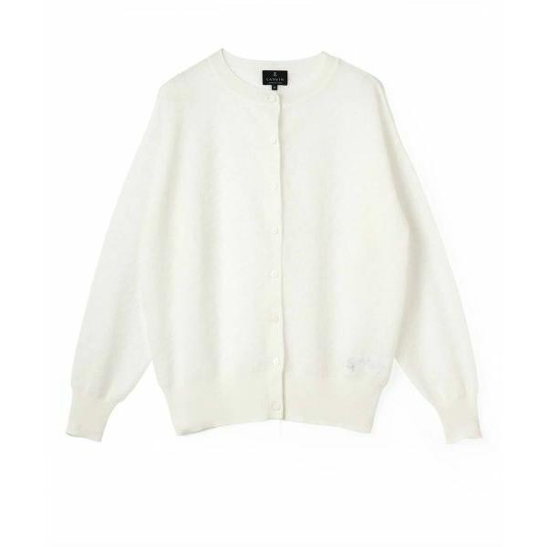 LANVIN COLLECTION / ランバン コレクション レオパード袋ジャカードカーディガン
