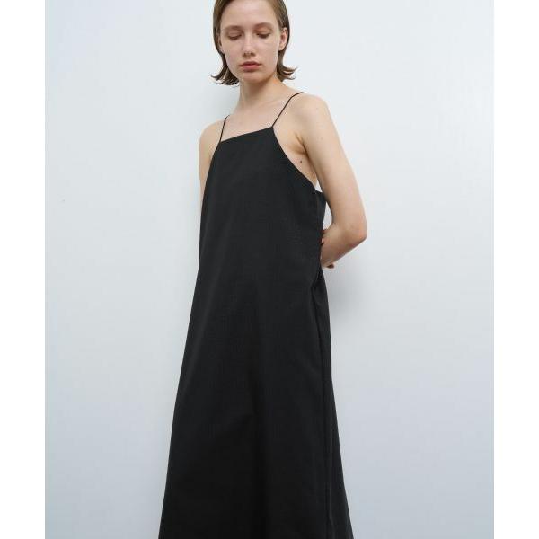 LANVIN en Bleu / ランバン オン ブルー ウールトロピカルキャミソールワンピース