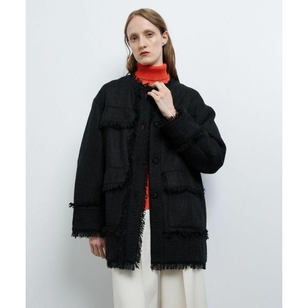 LANVIN en Bleu / ランバン オン ブルー ファンシーツイードジャケット