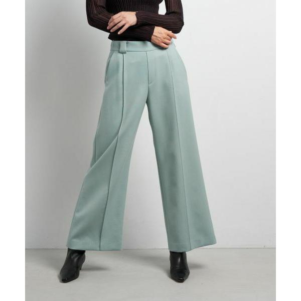 LANVIN en Bleu / ランバン オン ブルー ダブルクロスワイドパンツ