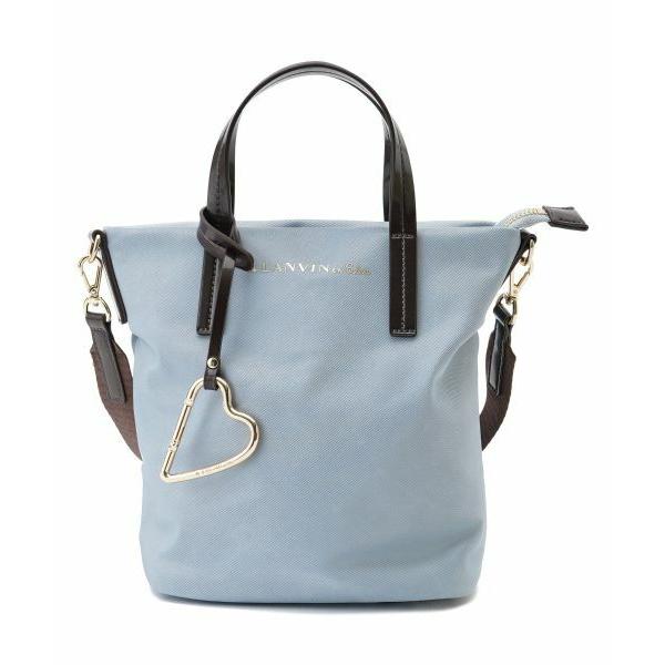 LANVIN en Bleu / ランバン オン ブルー マルク　ハートカラビナ小トート 48421...