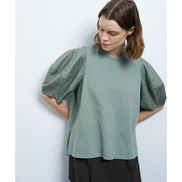 LANVIN en Bleu / ランバン オン ブルー コクーンスリーブコンビカットソー