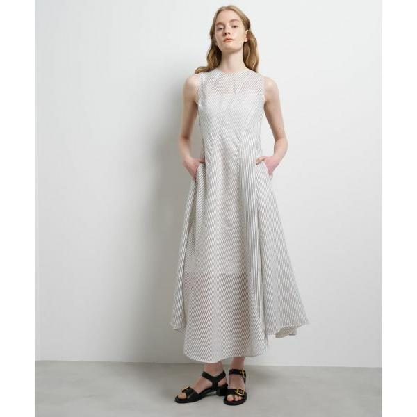 LANVIN en Bleu / ランバン オン ブルー エスカルゴフレアワンピース