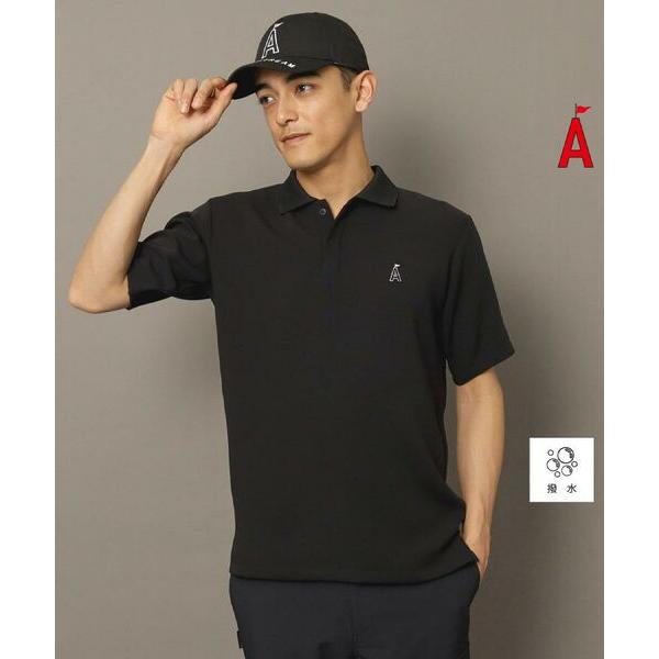 ADABAT STREAM / アダバットストリーム 撥水加工 バックプリントロゴ ストレッチ ポロ...