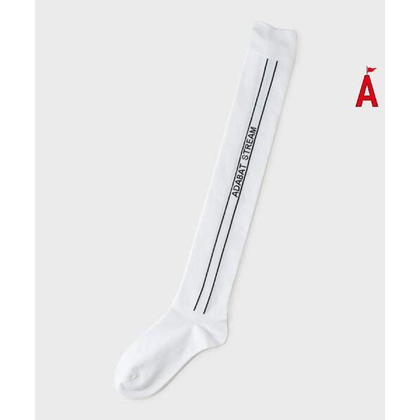 ADABAT STREAM / アダバットストリーム サイドロゴニーハイソックス