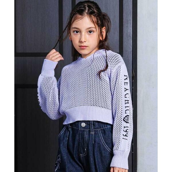 nexchic / ネクシック ニットパーカー＆天竺Tシャツセット(110~150cm)