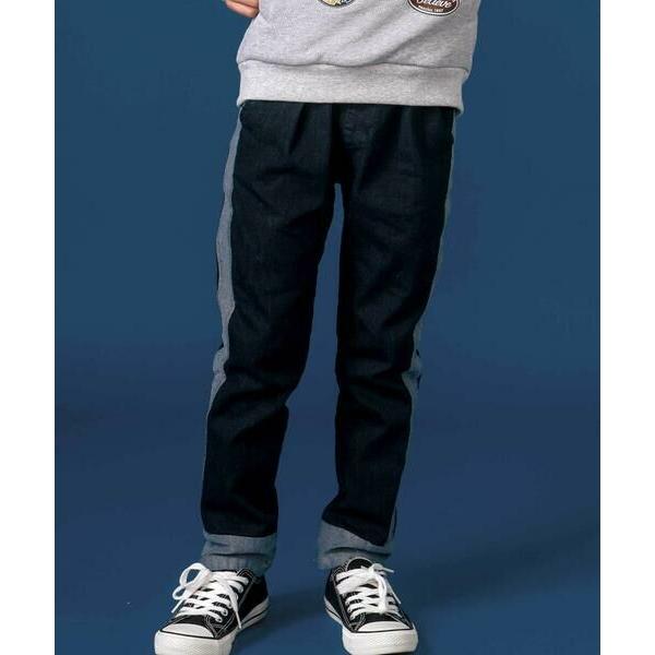 nexchic / ネクシック ツイル＆デニムテーパートパンツ(110~150cm)