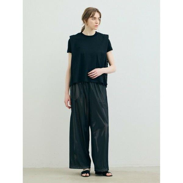 MARMARMAR / マーマーマー MARMARMAR メッシュノースリーブTシャツ