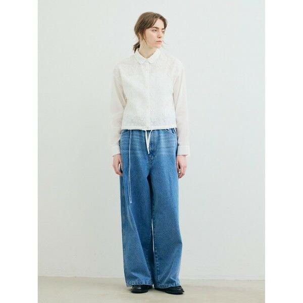 MARMARMAR / マーマーマー MARMARMAR レースコンビショートシャツ