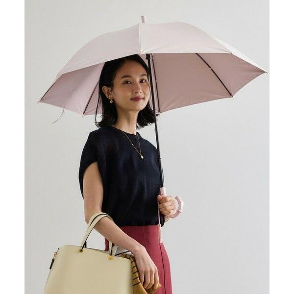 ROPE' / ロペ 【晴雨兼用・高機能】スライド式 ショートバンブーパラソル【UVカット/遮光・遮...