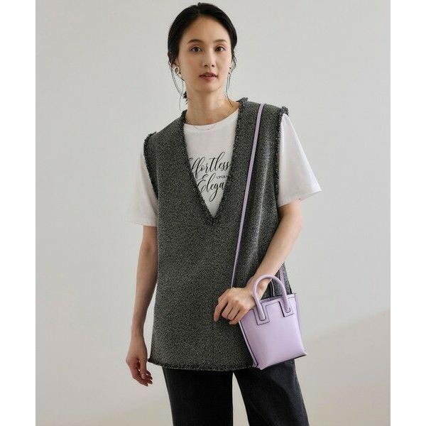 ROPE' / ロペ 【洗える】【WEB・一部店舗限定】サマーツイードオーバージレ