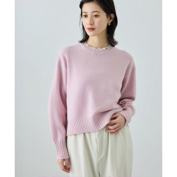 ROPE' / ロペ スーパーファインメリノウールスパンコールニット