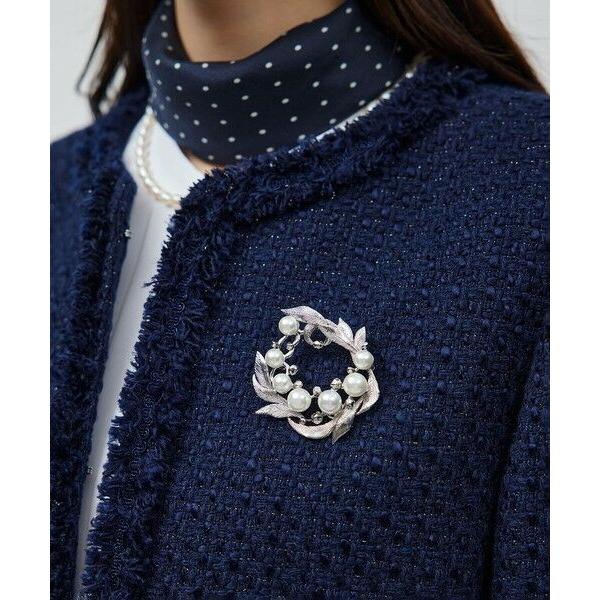 ROPE' / ロペ パールサークルモチーフブローチ