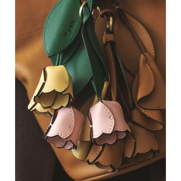 ROPE' / ロペ 【teau・牛革】panier tulip ring charm（キー/バッグ...