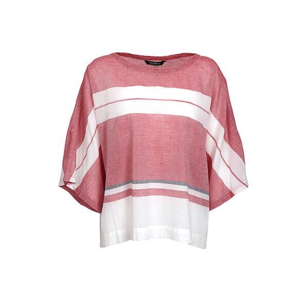 YACCOMARICARD / ヤッコマリカルド タック入り80ムルムル 横縞 半袖 T型 P/O ...