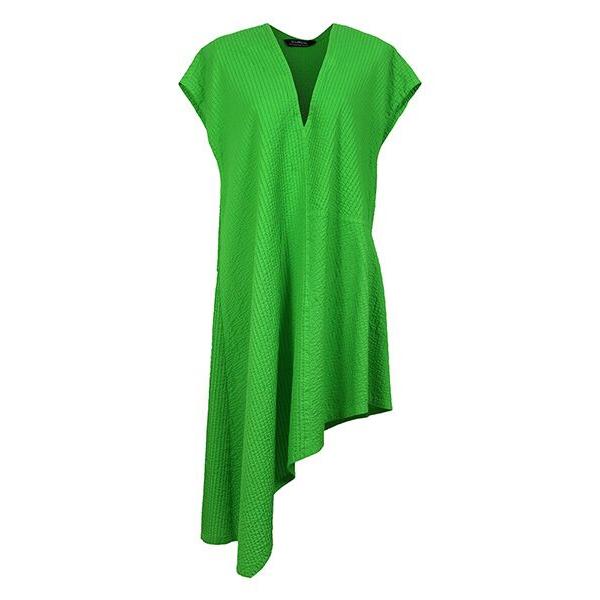 YACCOMARICARD / ヤッコマリカルド ローン総ピンイレギュラーヘム Wマーク Vアキ袖ナ...