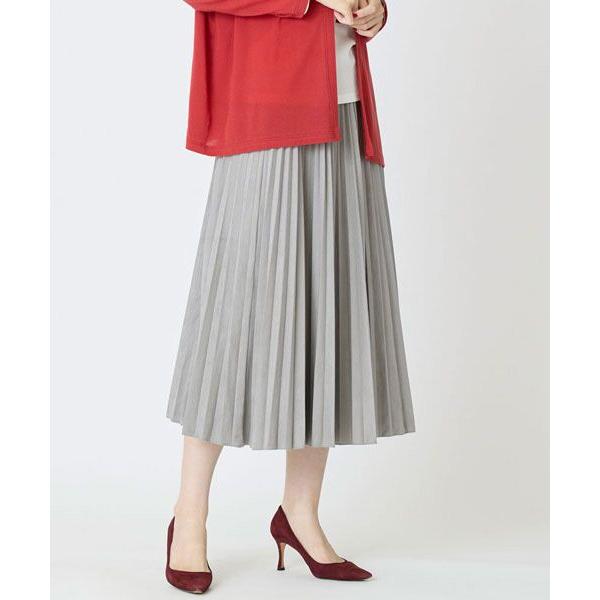 EPELER / イプリ フェイクスエードプリーツスカート