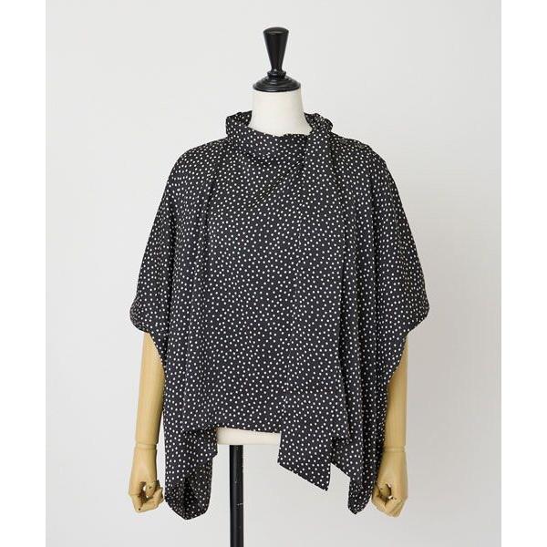 EPELER / イプリ シルデューサテンドットブラウス