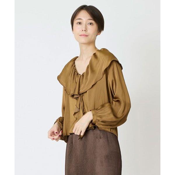 EPELER / イプリ ヴィンテージサテンブラウス