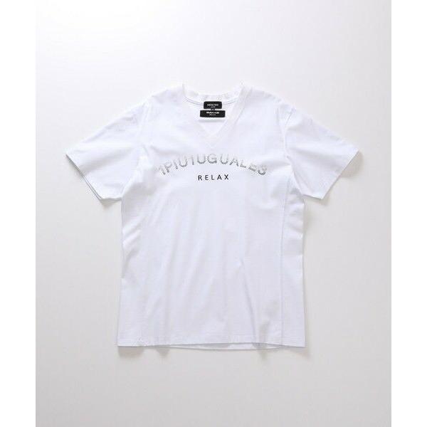 MEN'S BIGI / メンズビギ 【1PIU1UGUALE3 RELAX】別注　ロゴラインストー...