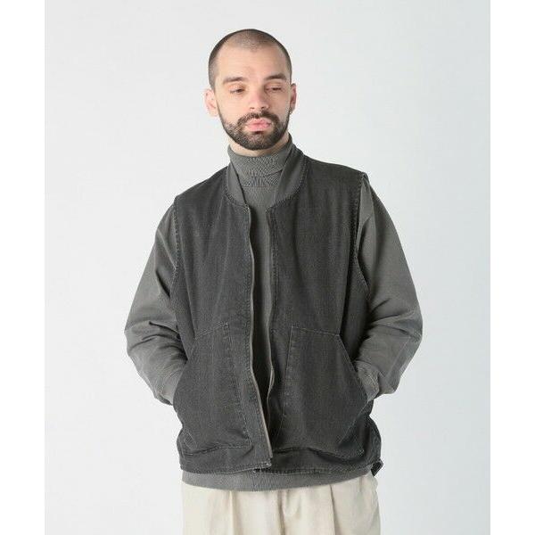 MEN'S BIGI / メンズビギ リバーシブルワークベスト