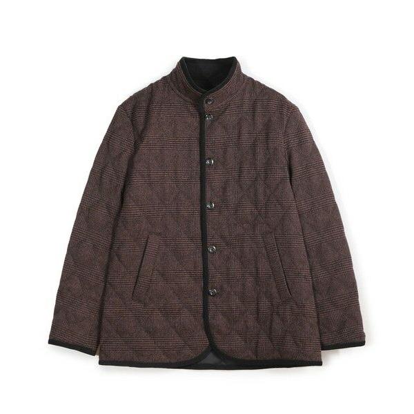 MEN'S BIGI / メンズビギ クラシックツイードスタンドカラーブルゾン