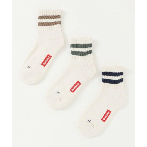 MEN'S BIGI / メンズビギ Healthknit 2本ラインソックス