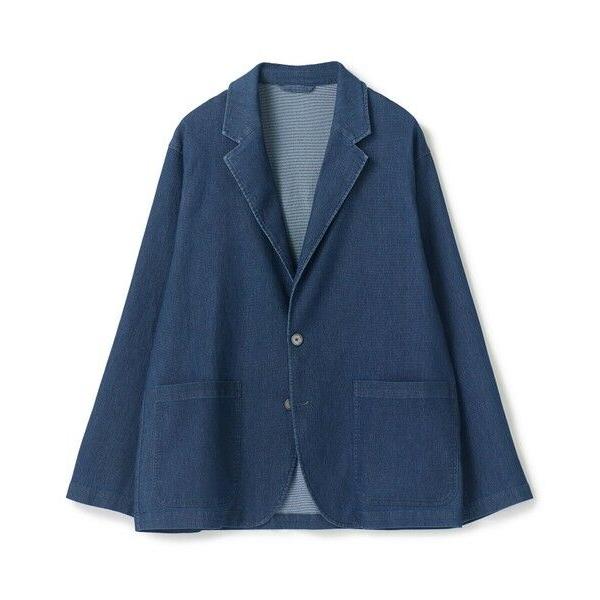 MEN'S BIGI / メンズビギ メッシュデニムジャケット〈ストレッチ・軽量・ハンドウォッシャブ...