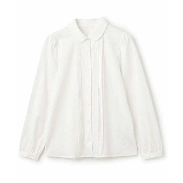 pom ponette junior / ポンポネット ジュニア ＊衿つきカットブラウス