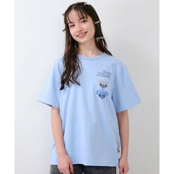 pom ponette junior / ポンポネット ジュニア ミントくんキラキラストーンTシャツ