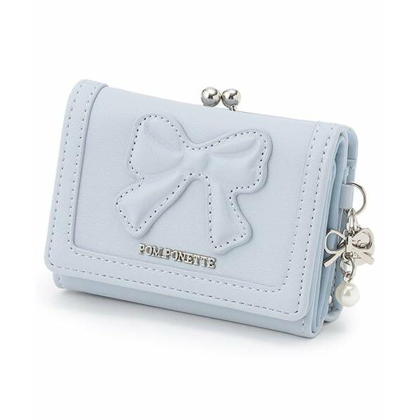 pom ponette junior / ポンポネット ジュニア リボンモチーフウォレット