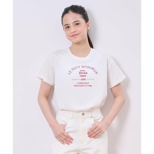 pom ponette junior / ポンポネット ジュニア 【接触冷感】【抗菌】カップつきロゴ...