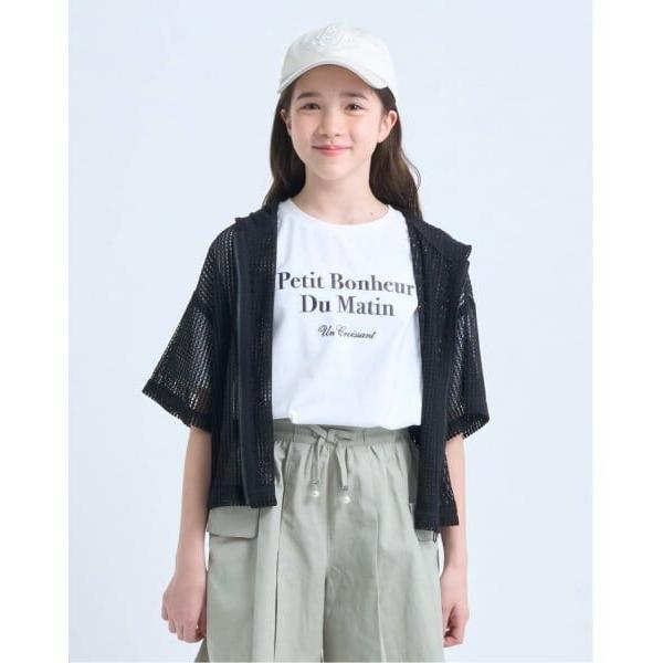 pom ponette junior / ポンポネット ジュニア メッシュパーカ＆Tシャツセット