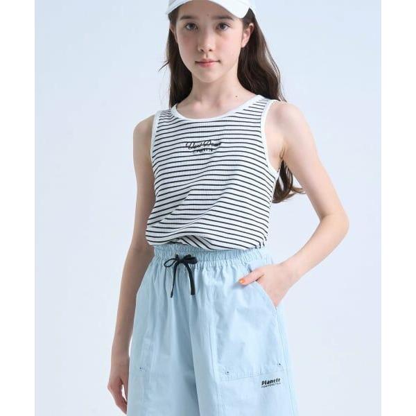 pom ponette junior / ポンポネット ジュニア 【抗菌防臭・接触冷感】カップつきタ...