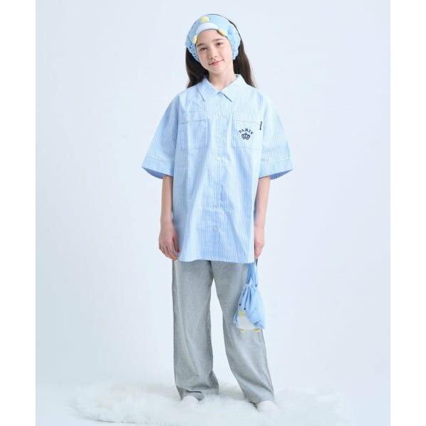 pom ponette junior / ポンポネット ジュニア 【ワンマイルウェア】シャツ＆ロング...
