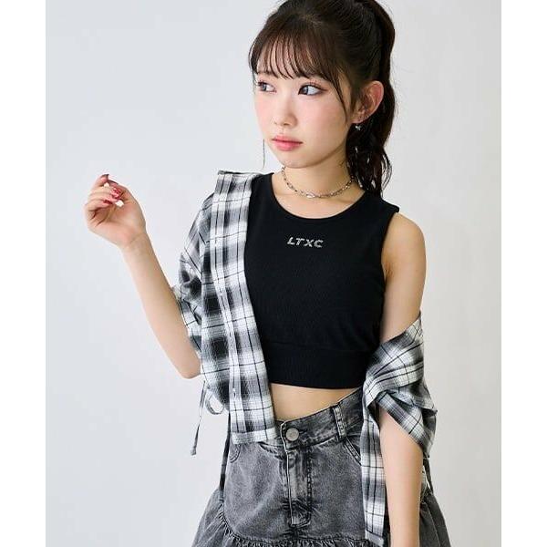 Lovetoxic / ラブトキシック 【LTXC】サイドドロスト半袖シャツ